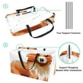 thumbnail image 4 of Pixel Dog Large Capacity Reusable Oxford Cloth Grocery Basket - Foldable Shopping Bag for Picnics & Shopping, 4 of 7