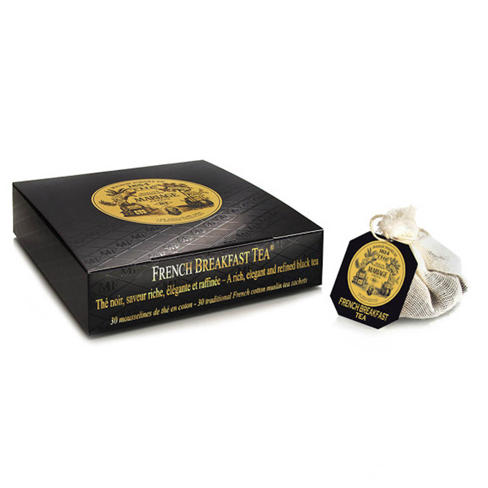 Mariage Freres Tea, French Breakfast 30 Tea Bags (1 Pack) Black Tea