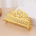 thumbnail image 4 of Wrought Iron Tissue Holder Wrought Iron Paper Rack Napkin Stand Supplies for Wedding Birthday New Year Paper Towel, 4 of 4