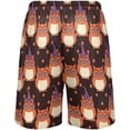 thumbnail image 3 of GZHJMY Owl Pajama Pants Short for Men, Lounge Pants Lightweight Men Pajama Bottoms with Drawstring Pockets, Christmas New Year Birthday Gifts, Medium, 3 of 7