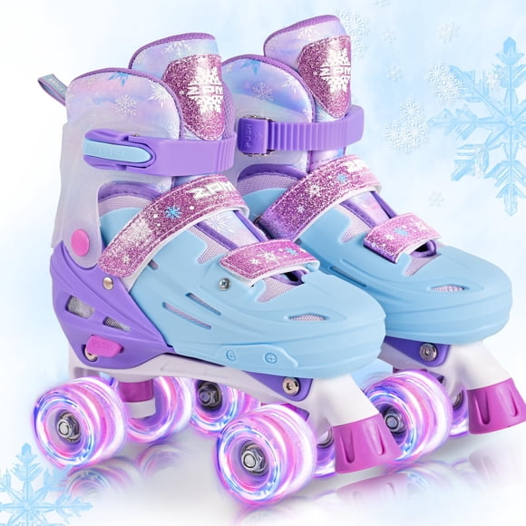 Patines 2PM SPORTS para niños y niñas de 5 a 12 años con ruedas iluminadas