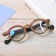 thumbnail image 5 of Gafas de lectura progresivas con vetas de madera +2,50, filtro de luz azul, multifocales para hombres y mujeres, 5 of 8