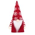 thumbnail image 1 of Rostro De Navidad, Funda Para Botella De Vino, Funda Para Botella De Vino Tinto De Navidad, Decoración De Mesa, Decoración Del Hogar Minnieouse HA043604-01, 1 of 6