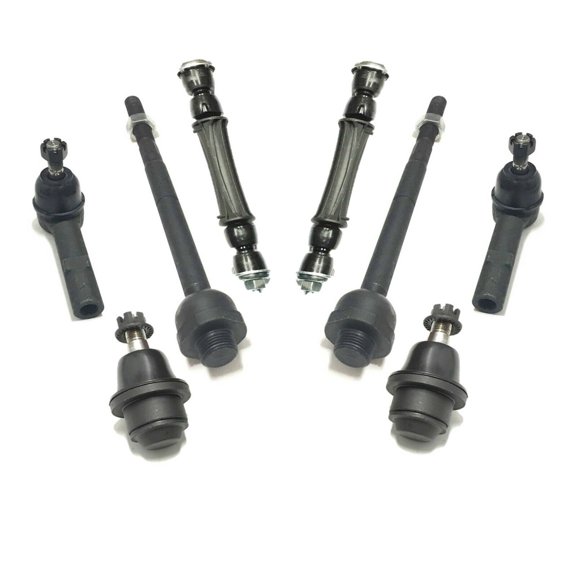 8 Pcs Suspension Steering Kit Inner & Outer Tie Rod Ends Ball Joints Sway Bar End Links / HEAVY DUTY / Non-Hybrid Models Fits select: 2007-2013 CHEVROLET SILVERADO, 2007-2014 CHEVROLET TAHOE