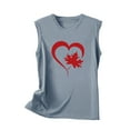 thumbnail image 4 of Drses Women's Tank Tops Women's Summer Sleeveless Top Regular Round Neck Printed Sleeveless Top Womens Summer Tops, 4 of 4