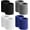 Black/Gray/White/DPBlue, variant on Sweatbands Sports Wristband for Men & Women -4Pair Moisture Wicking Athletic Cotton Terry Cloth Sweatband for Tennis, Basketball, Running, Gym, Working Out