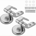 thumbnail image 1 of Zinc Alloy Toilet Seat Hinge Replacement for Wood, Resin, and MDF Seats, 1 of 5