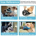 thumbnail image 4 of Dog Muzzle, Mesh Muzzle for Small Medium Dogs, Soft Mouth Cover to Prevent Biting Chewing, Drinkable Breathable Adjustable Puppy Mouth Guard, 4 of 7