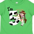 thumbnail image 4 of Inktastic I'm Five-cowgirl Riding Horse Birthday Girls Toddler T-Shirt, 4 of 5