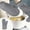 Grey, variant on Dvkptbk Insulation Mitten Silica Gel Gloves Insulation Pad Set Microwave Insulation Gloves Kitchen Baking Gloves Twill Insulation Set Kitchen & Dining