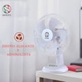 thumbnail image 5 of Ventilador De Escritorio Dosyu Abanico De Mesa Oscilatorio 5 Aspas 3 Velocidades, 5 of 5