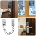 thumbnail image 6 of Hemobllo Window Safety Chain Lock Silver Stainless Steel Door Security Lock for Indoor Use, 6 of 8