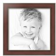 thumbnail image 2 of ArtToFrames 14" x 14" Honors Mahogany with Gold Picture Frame, 14x14 inch Brown Wood Poster Frame (WOM-5156), 2 Pack, 2 of 6