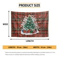 thumbnail image 6 of SEANATIVE Christmas Tree Tapestry Buffalo Grid Wall Tapestry 36H*24W Inches Tapestries for Bedroom Small Tapestry for Bedroom for Living Room Dorm Office, 6 of 6