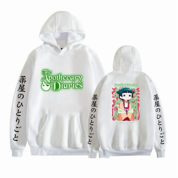 Leveorch Anime The Apothecary Diaries irregular Anime Merch Pocket Hoodie Printing Unisex