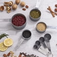 thumbnail image 4 of Measuring Cups and Spoons Set, Stackable Stainless Steel Handle Tablespoon , Measuring Set for Kitchen Cooking&Baking, 4 of 5