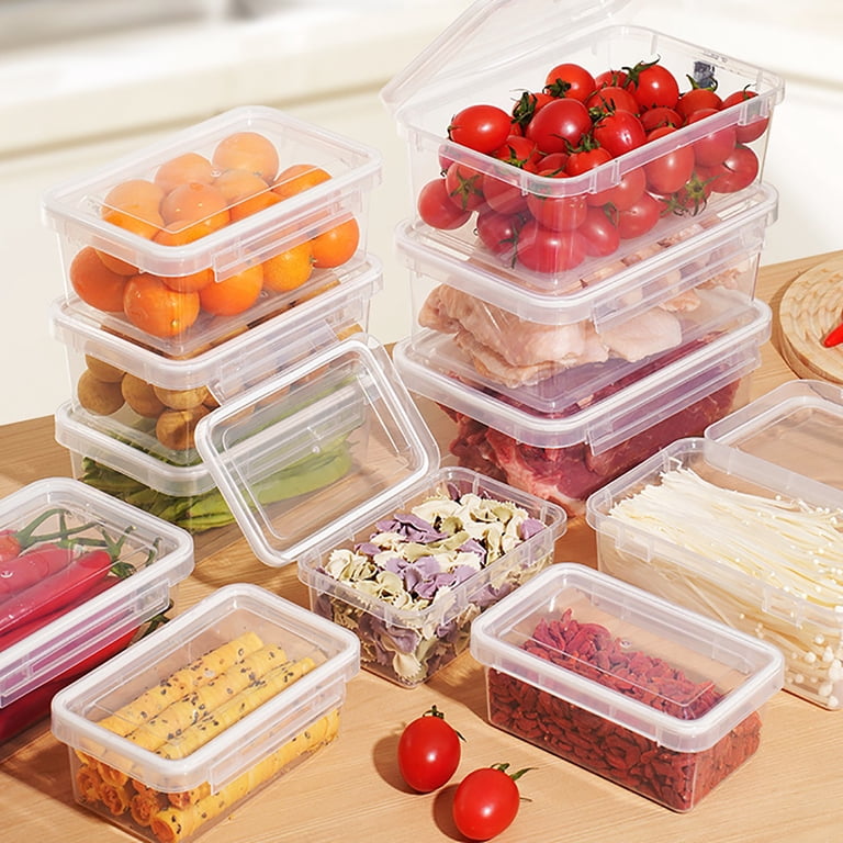 5 PCS Meal Prep Containers, Small Food Storage Containers with Lids, Leakproof Tupperware Sets with Lids, BPA-Free Food Containers for Portion