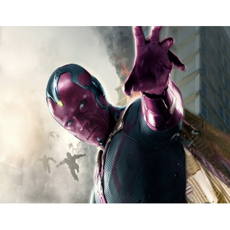 Marvel's The Avengers Vision Edible Cake Topper Image ABPID00022