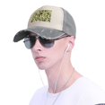 thumbnail image 5 of Men Women Army Camouflage Pattern Baseball Cap Golf Dad Hat Adjustable Low Profile Cotton Hat, 5 of 7