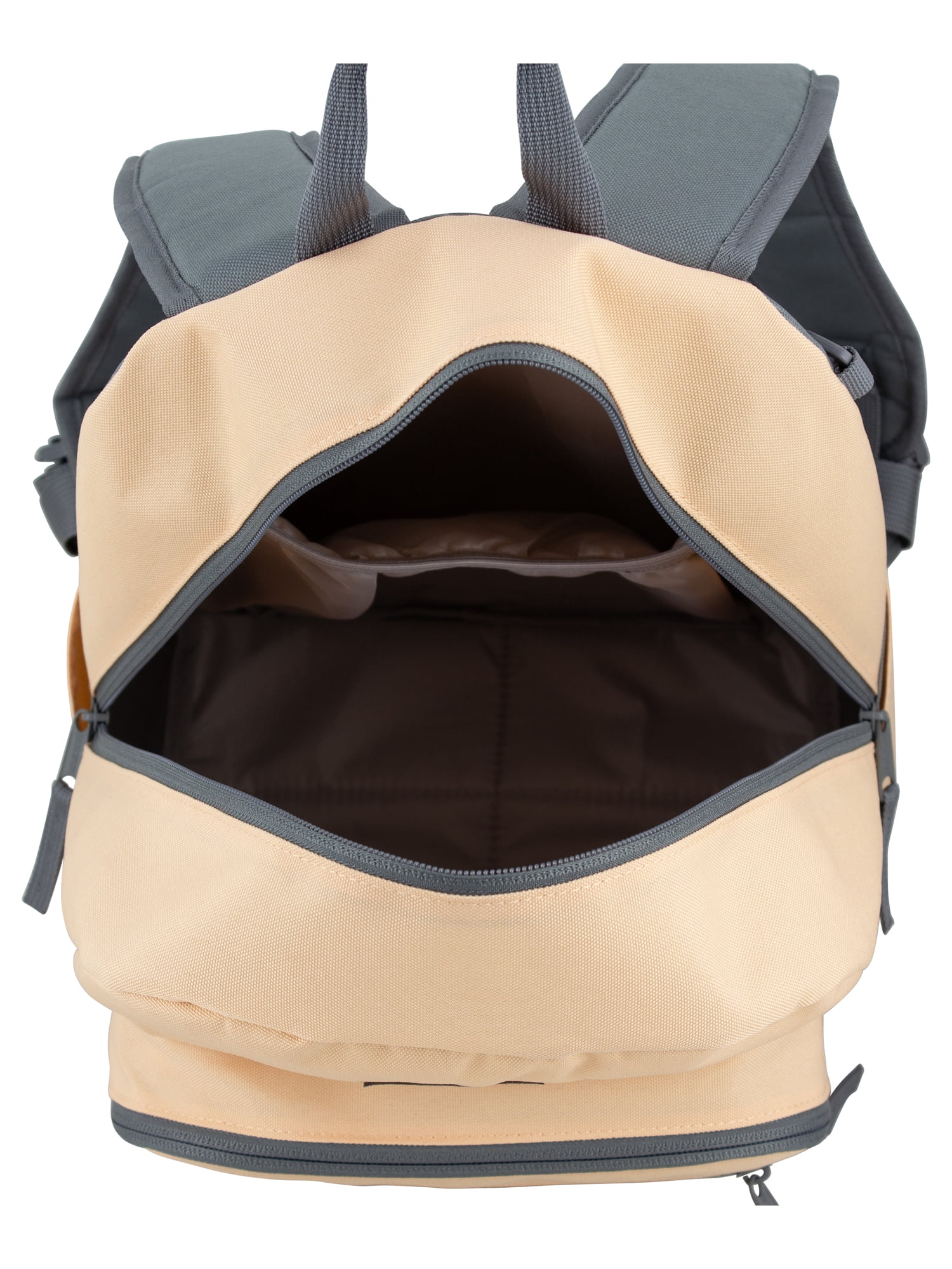 Eastsport Unisex 17" Backpack & Lunch Box 2-Piece Set, Apricot Ice