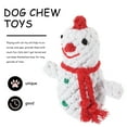 thumbnail image 5 of FRCOLOR 1 Set Small Dog Toys Snowman Shaped Cotton Rope for Teething and Multi Purpose Use, 5 of 8