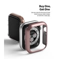 thumbnail image 3 of Ringke Slim Case Compatible with Apple Watch Series 6 / 5 / 4 / SE 40mm (2 Pack) - Clear & Rose Gold, 3 of 9