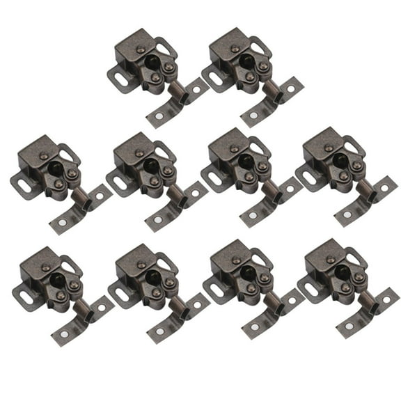 Gongc 10PCS Push Self-Locking Cabinet Locks for Drawers & Cupboards