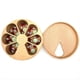thumbnail image 1 of Caja Decorativa para Guardar Joyas, Caja de Madera con Clasificación de Múltiples Rejillas para Medicamentos, Caja Redonda para Guardar Pastillas, Caja de Madera, 1 of 6