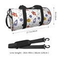 thumbnail image 2 of Easygdp Rocket Planets Bolsa de Viaje, Bolsa de Mano, Bolsa de Gimnasio, Bolsa de Equipaje para Viaje, 2 of 6