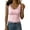 Pink, variant on Guitiannn Delicate Lace Trim Solid Tank Top for Sleeveless Camisole with Soft and Comfortable Fit Asymmetric Tunic Neck Baggy Top 3xl Tops 510 Ladies Tops 3xl Tops for Women Athletic Top Women