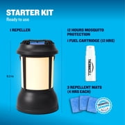 Thermacell Fuel-ZoneGuard Fuel Powered Mosquito Repeller + Lantern with 12-Hr Refill, Small