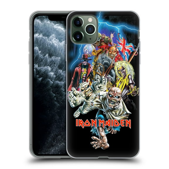 Head Case Designs Officially Licensed Iron Maiden Art Best Of Beast Soft Gel Case Compatible with Apple iPhone 11 Pro Max