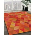 thumbnail image 2 of Ahgly Company Indoor Rectangle Patterned Red Novelty Area Rugs, 8' x 12', 2 of 6