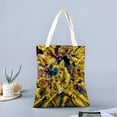 thumbnail image 2 of Gold Saints Bolso de tela con estampado de lienzo para mujer, bolsa de compras reutilizable y estética, con cremallera interior, regalo para mujer, 35 × 40 cm., 2 of 6