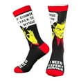 thumbnail image 4 of Of Course I Talk to Myself I Need Expert Advice Socks Funny Sarcastic Graphic Novelty Footwear For Men, 4 of 7