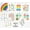 White, variant on Traceease 10 Educational Posters for Classroom Decor & Kindergarten Homeschool Supplies Baby, Laminated Preschool Learning Chart Materials - ABC Alphabet, Numbers, Shapes,Feelings,Weathers