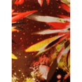 thumbnail image 4 of Lady's Printed Leggings - Crystal Explosions in Orange Brown Printed, 4 of 4