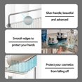 thumbnail image 2 of Organizador de esquina para baño, Shuang Qing, 3 niveles, gris, 2 of 6