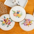thumbnail image 2 of Diy Embroidery Kit on Sale Kpamnxio for Kit Set Beginners-Handmade Embroidery Embroidery Craft Diy Home Diy Yarn Crochet Kit Clearance 1 Set of Diy Embroidery Kit, 2 of 8