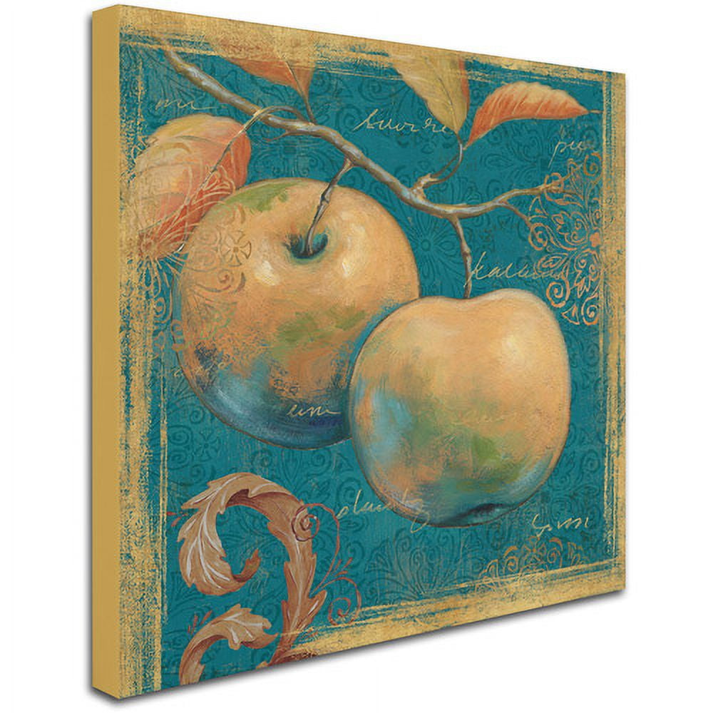 Trademark Fine Art "Lovely Fruits II" Canvas Art by Daphne Brissonnet