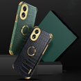 thumbnail image 4 of 6D Electroplating Crocodile Leather Case For OPPO A38, 4 of 5