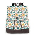 thumbnail image 1 of Disketp Travel Elements Mochila de Cuero para Mujer, Bolso de Espalda Antirrobo con Estilo para Viaje, Trabajo y Uso Diario, 1 of 4