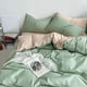 thumbnail image 1 of Adecuado para Dormitorios de Estudiantes. Cómodo y Suave Juego de Cama de Cuatro Piezas con Colores Frescos Lavados., 1 of 6