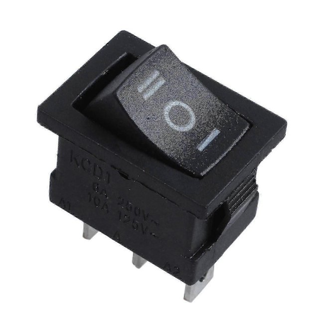 Spdt On-off-on 3 Position Snap In Boat Rocker Switch Ac 250v/6a 125v/10a Yalo