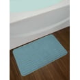 thumbnail image 2 of Herringbone Bath Mat, Colorful Illustration Designed with Herringbone Tile Pattern Art Print, Plush Bathroom Decor Mat with Non Slip Backing, 29.5" X 17.5", Multicolor, by Ambesonne, 2 of 2