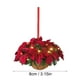 thumbnail image 3 of Xihbxyly Liquidación de Verano Colgante de Cesta de Flores Adornos para Árbol de Navidad para El Hogar Colgante de Madera 8 Cm, 3 of 6