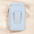 thumbnail image 6 of Leatherboss Cigarette Case with Lighter Holder, Sky Blue, 6 of 8