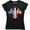 Black, variant on USA American Pride Flag Freedom Bald Eagle Women's Gift T-Shirt