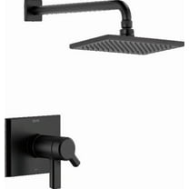 Delta Pivotal TempAssure 17T Series H2Okinetic Shower Trim, Matte Black