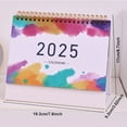 Small Desk Calendar 2025 Monthly Desktop Calendar From Now To Dec 2025
